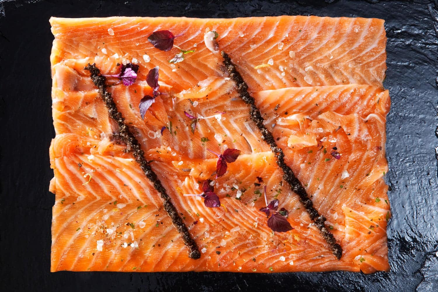 Carpaccio de Saumon à la Truffe